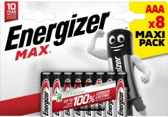 Baterie Energizer MAX AAA 8 ks