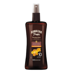 Olej na opalování Hawaiian Tropic Protective Dry Spray Oil SPF 10 200ml