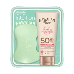 Opalovací krém Hawaiian Tropic + Holící strojek Wilkinson Summer Essential