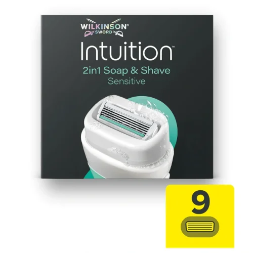 Náhradní hlavice Wilkinson Intuition 2in1 Sensitive - 9 ks