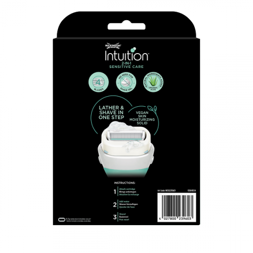Wilkinson Intuition Sensitive Care XXL - náhradné hlavice 5ks + holiaci strojček