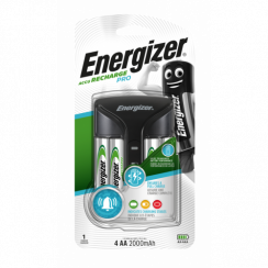 Nabíjačka batérií Energizer Pro Charger +4AA Power Plus 2000 mAh