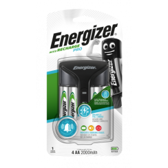 Nabíjačka batérií Energizer Pro Charger +4AA Power Plus 2000 mAh