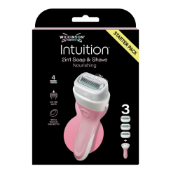 Holicí strojek Wilkinson  Intuition 2v1 Soap & Shave Nourishing
