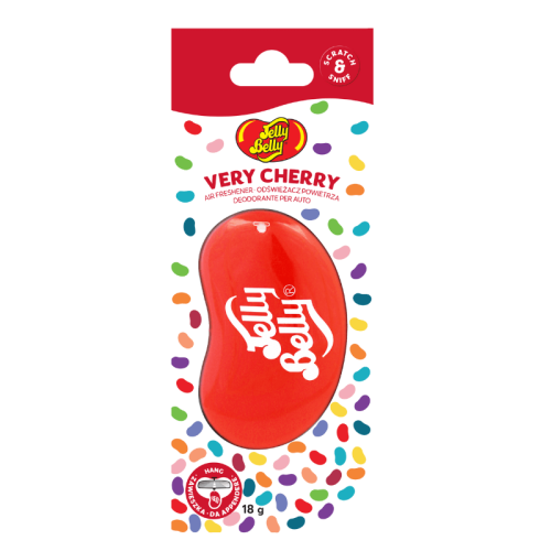 Jelly Belly 3D Air Freschener  - Třešeň s extra esencí